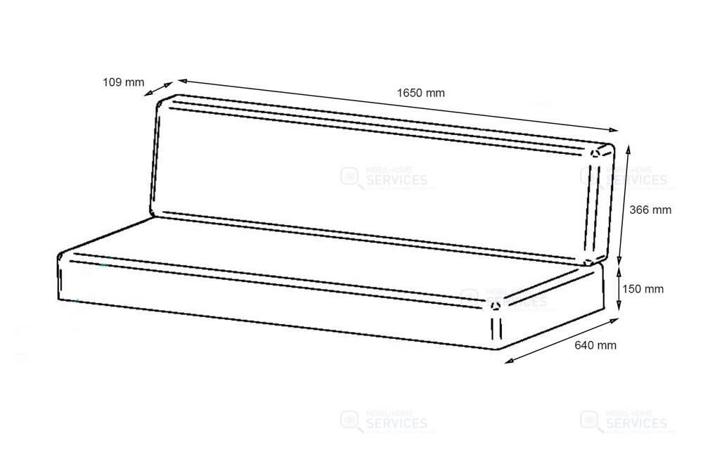 Banqueta sofa Modelo EASY conjunto tapiceria