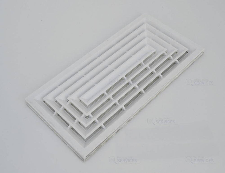 Rejilla blanca 200 x 100 mm