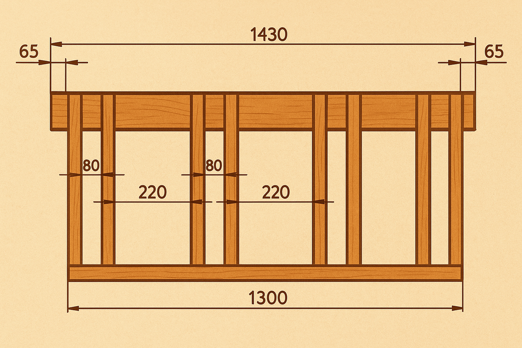 Parking de bicicletas de madera VTEC – Diseño exterior, ecológico y modular