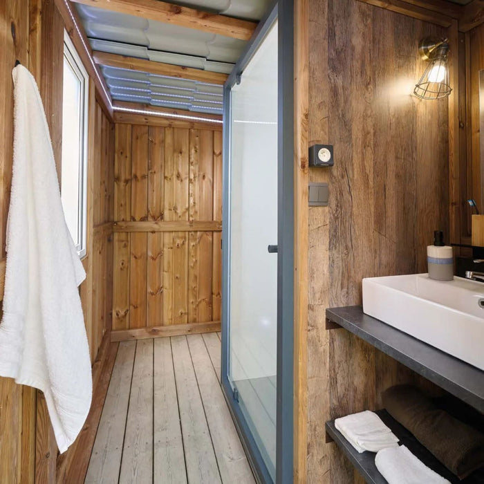 SALA DE BAÑO PARA PARCELAS DE ACAMPADA