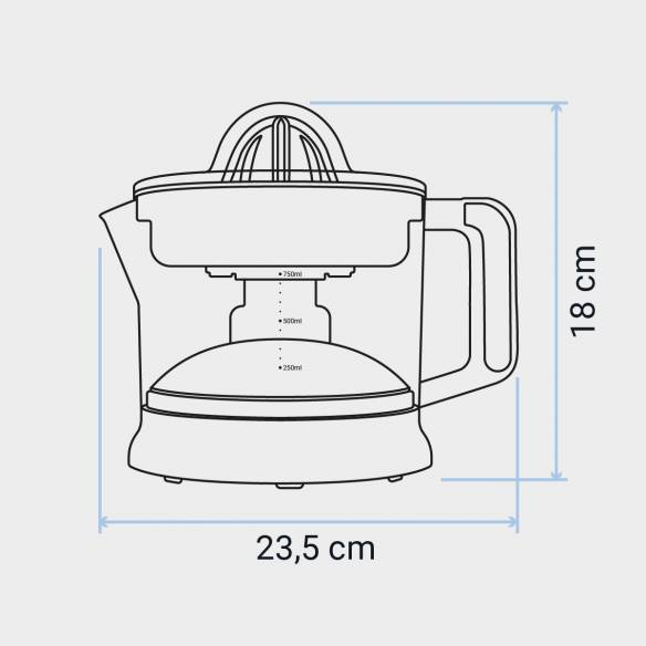 Glass Juicer JUICY 40/OB - 40W - 175ML