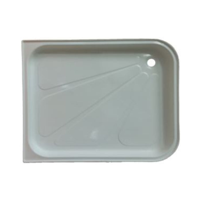 Shower Tray for Sun Roller Mobile Home with Repair Kit - Mix Model | 90x75x4.5 cm