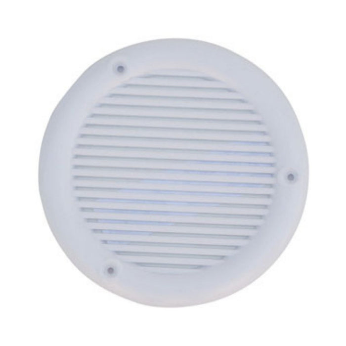 Rejilla circular de ventilación diámetro ø 103 mm de color blanco
