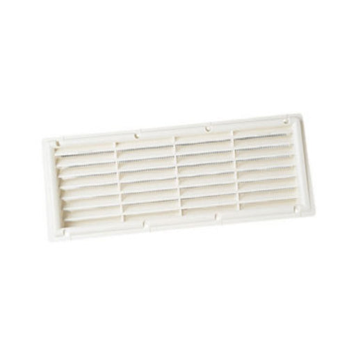 Rejilla rectangular de ventilación 340x115 mm con mosquitera